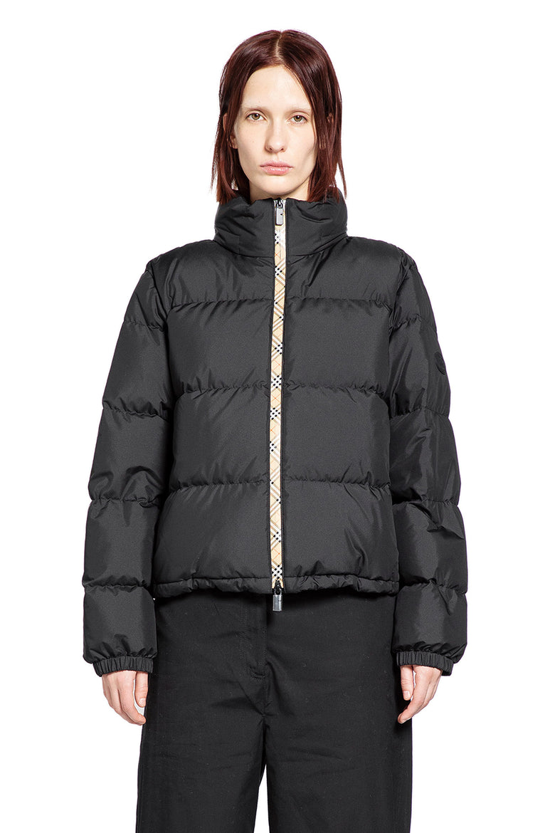 Check Trim Ambleside Puffer Jacket