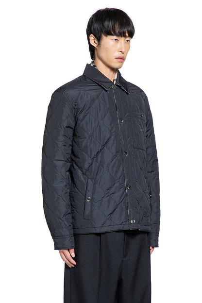 Reversible Quilted Nylon Overshirt