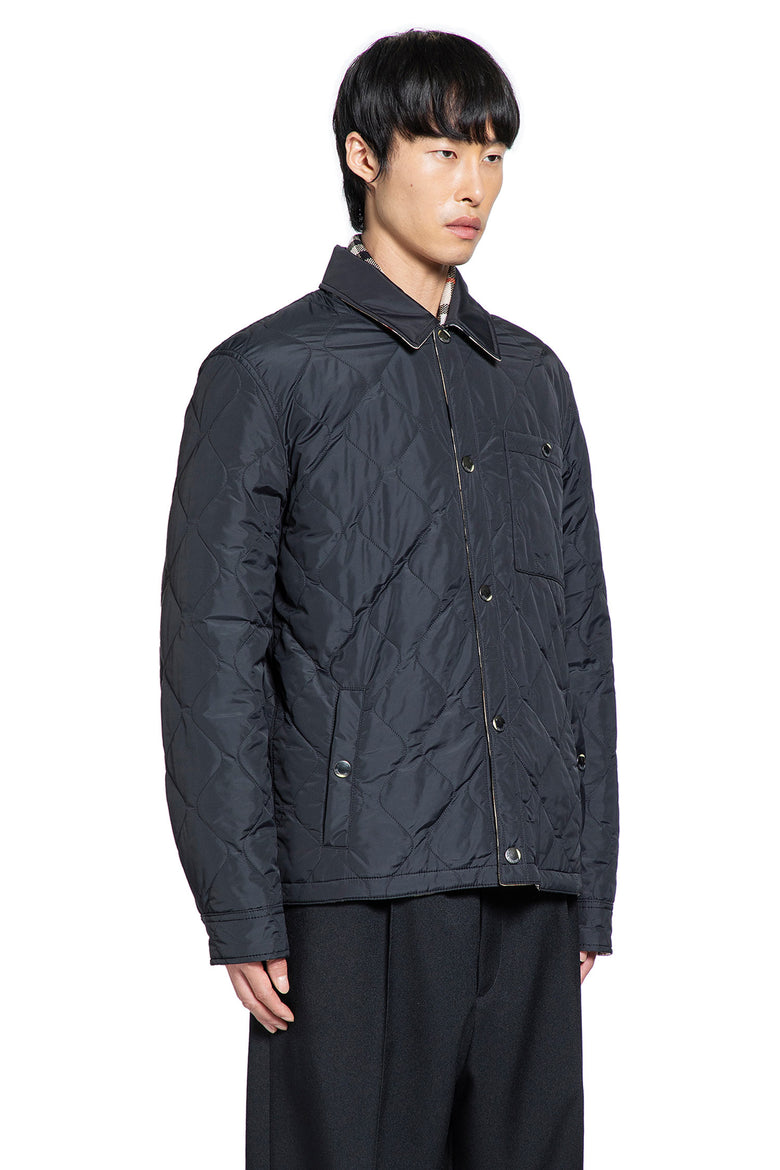 Reversible Quilted Nylon Overshirt
