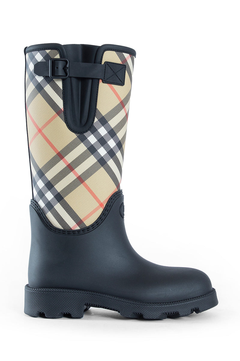 BURBERRY Rubber Marsh Stamp High Boots woman
