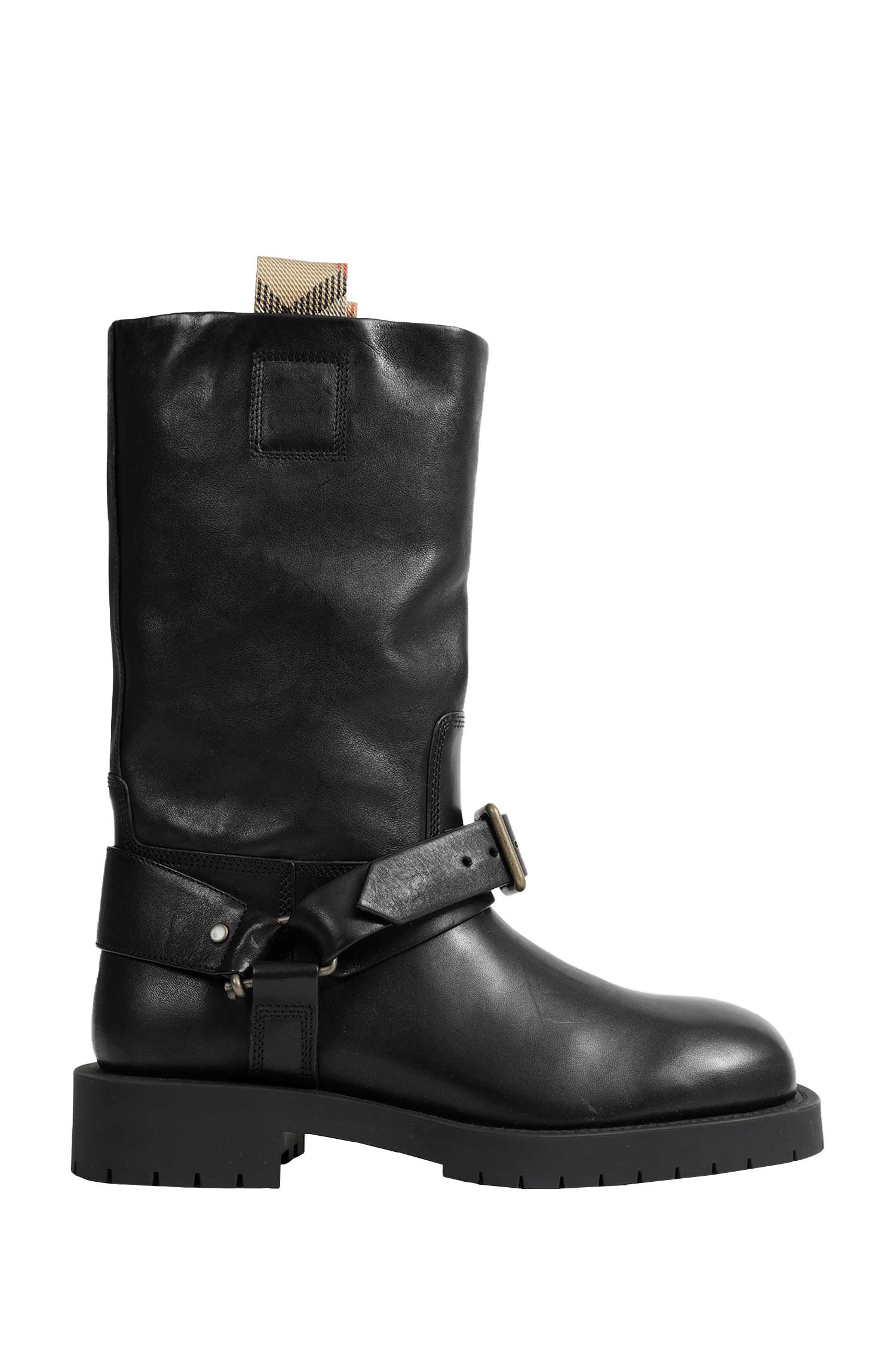 BURBERRY Soft Saddle Low Boots woman