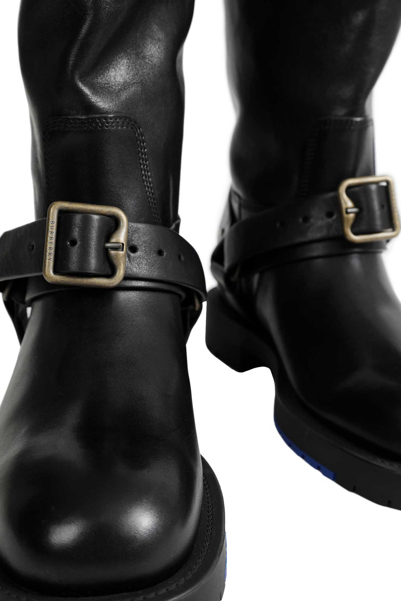 BURBERRY Soft Saddle Low Boots woman
