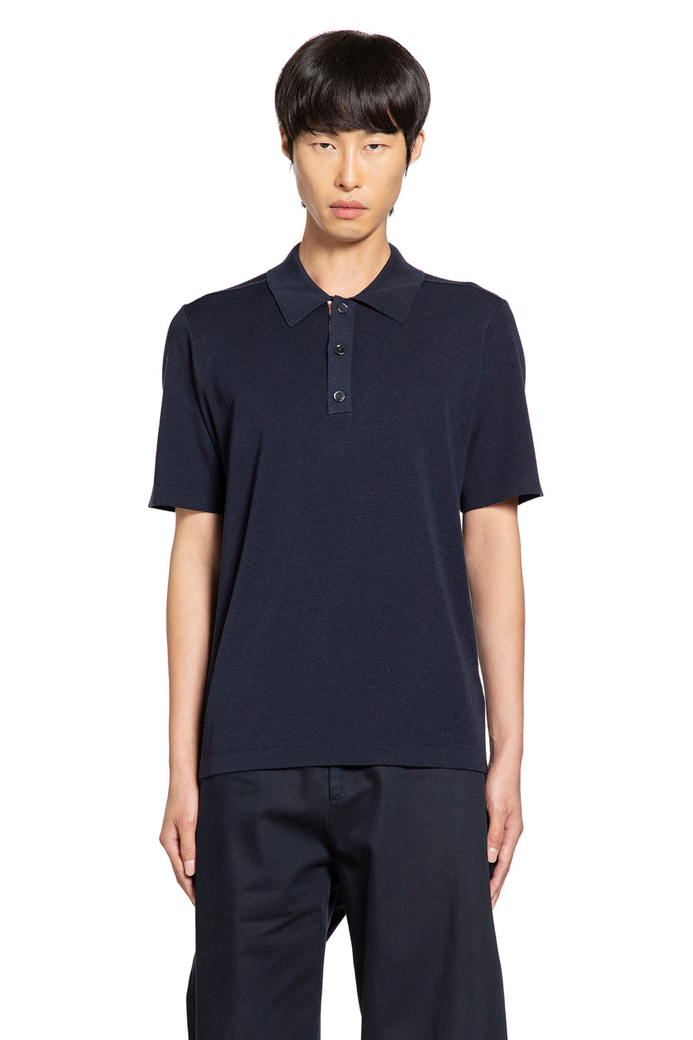 Wool Polo Shirt