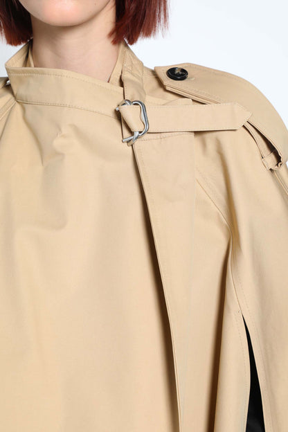Cotton Gabardine Cape