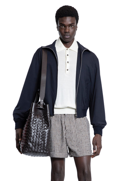 BOTTEGA VENETA MAN BLUE JACKETS