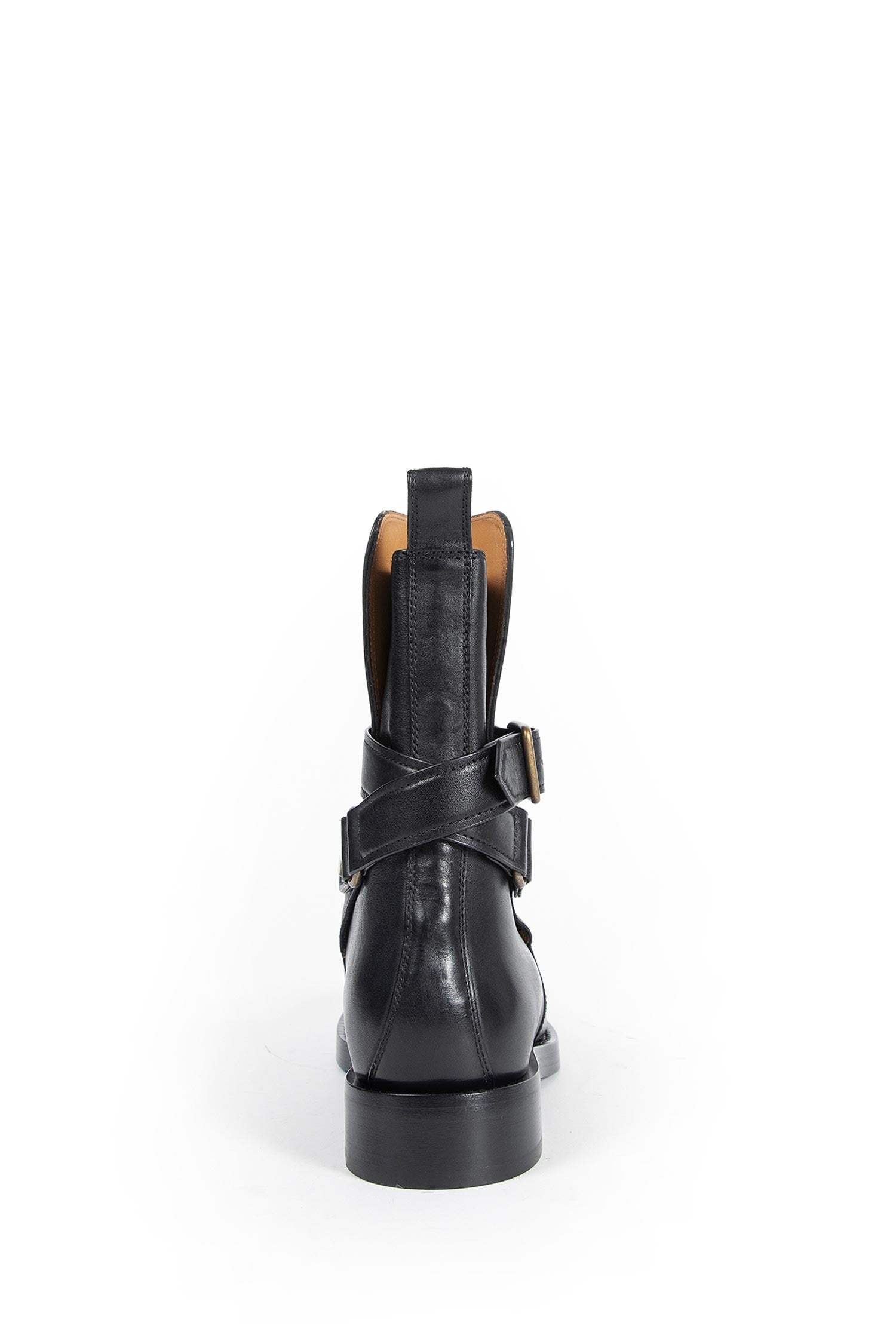 Leather Ledger Jodphur Boots