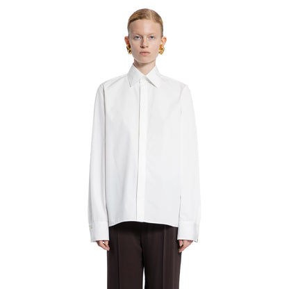 SAINT LAURENT WOMAN WHITE SHIRTS