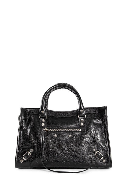Antonioli BALENCIAGA WOMAN BLACK TOP HANDLE BAGS