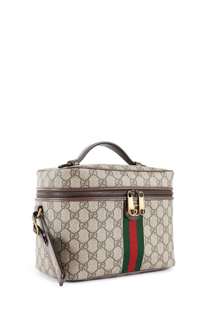 GUCCI MAN BEIGE TOP HANDLE BAGS