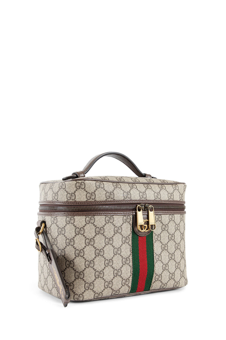 GUCCI MAN BEIGE TOP HANDLE BAGS