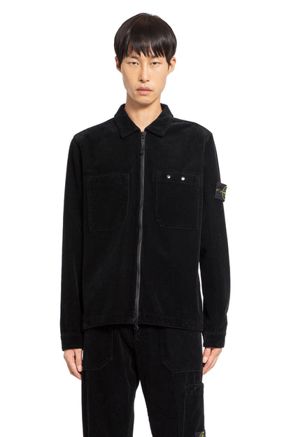 Antonioli STONE ISLAND MAN BLACK JACKETS