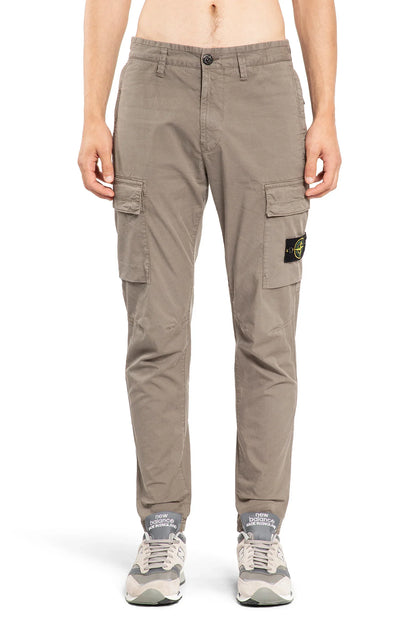 Antonioli STONE ISLAND MAN BROWN TROUSERS