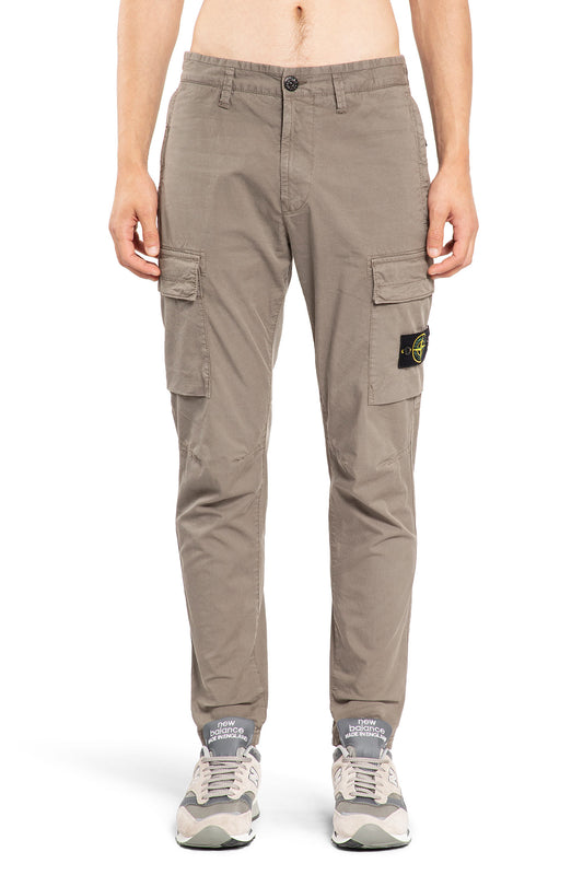 STONE ISLAND MAN BROWN TROUSERS