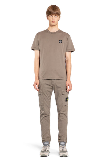 STONE ISLAND MAN BROWN TROUSERS