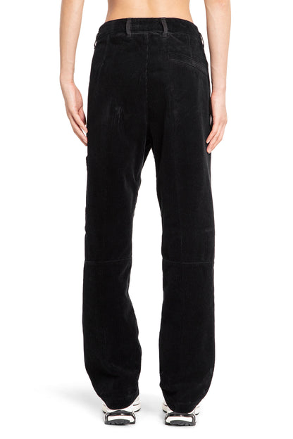 STONE ISLAND MAN BLACK TROUSERS