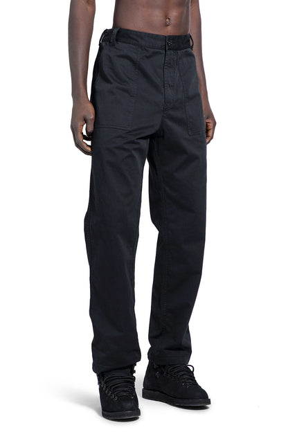 STONE ISLAND MAN BLACK TROUSERS