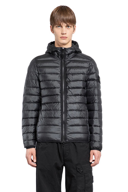 Antonioli STONE ISLAND MAN BLACK JACKETS