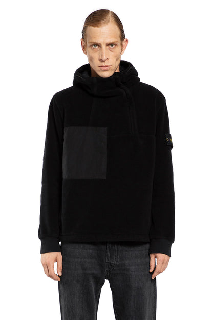 Antonioli STONE ISLAND MAN BLACK SWEATSHIRTS