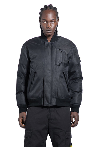 Antonioli STONE ISLAND MAN BLACK JACKETS