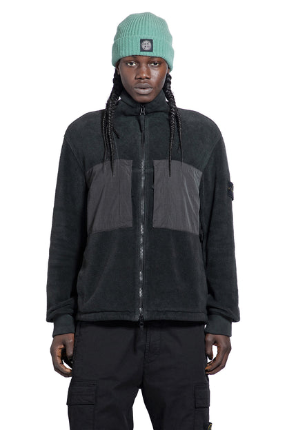 Antonioli STONE ISLAND MAN BLACK JACKETS