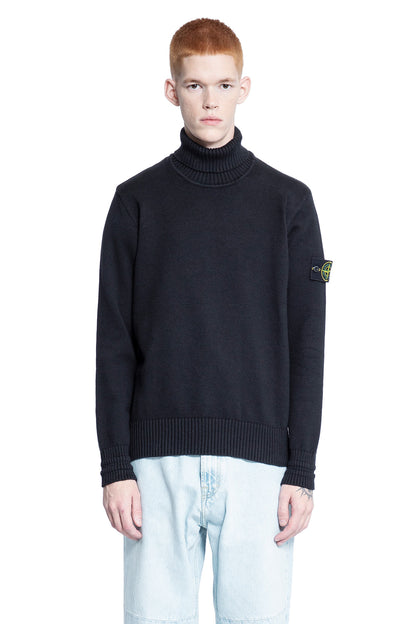 Antonioli STONE ISLAND MAN BLACK KNITWEAR