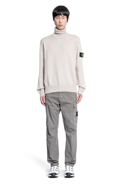 STONE ISLAND MAN BEIGE KNITWEAR