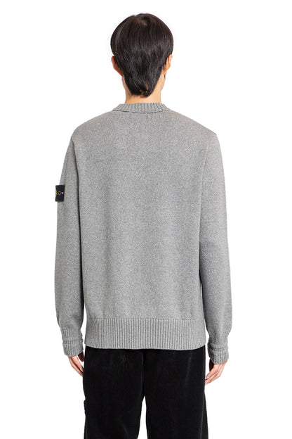 STONE ISLAND MAN GREY KNITWEAR