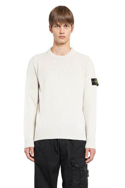 Antonioli STONE ISLAND MAN OFF-WHITE KNITWEAR