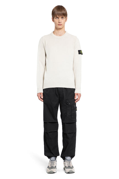 STONE ISLAND MAN OFF-WHITE KNITWEAR