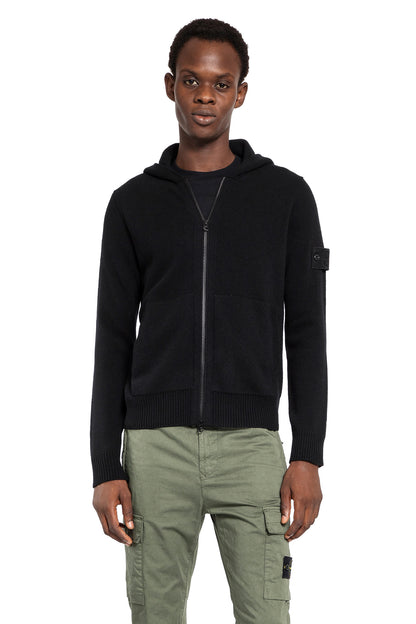 Antonioli STONE ISLAND MAN BLACK KNITWEAR