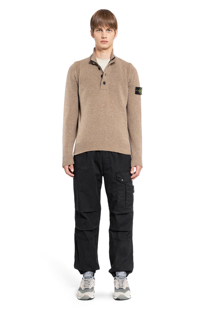 STONE ISLAND MAN BEIGE KNITWEAR