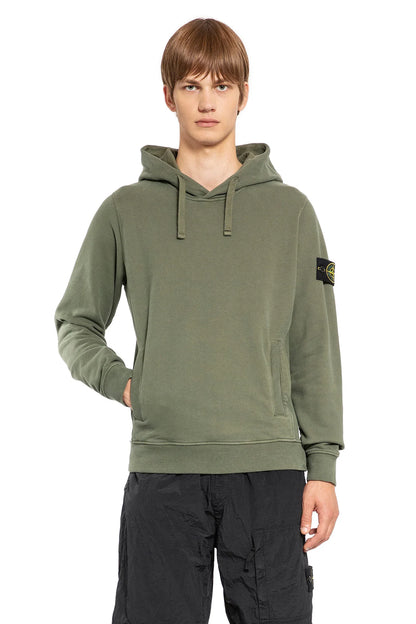 Antonioli STONE ISLAND MAN GREEN SWEATSHIRTS