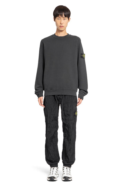 STONE ISLAND MAN GREY SWEATSHIRTS