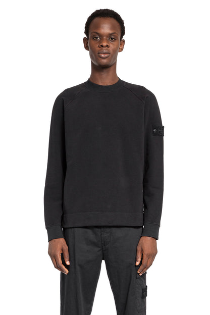 Antonioli STONE ISLAND MAN BLACK SWEATSHIRTS