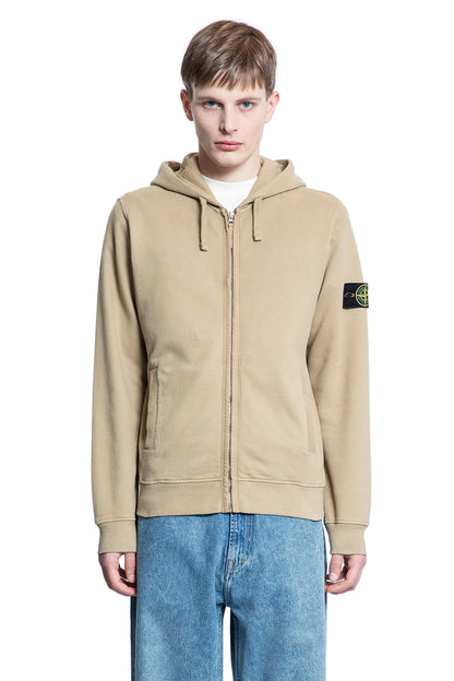 STONE ISLAND MAN BEIGE SWEATSHIRTS