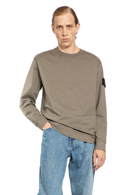 Antonioli STONE ISLAND MAN BROWN SWEATSHIRTS