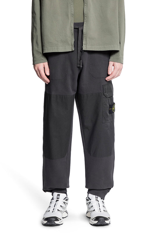 STONE ISLAND MAN GREY TROUSERS