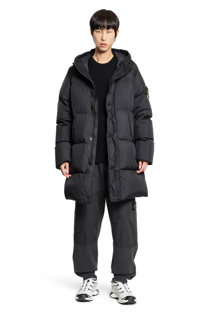 Antonioli STONE ISLAND MAN BLACK COATS