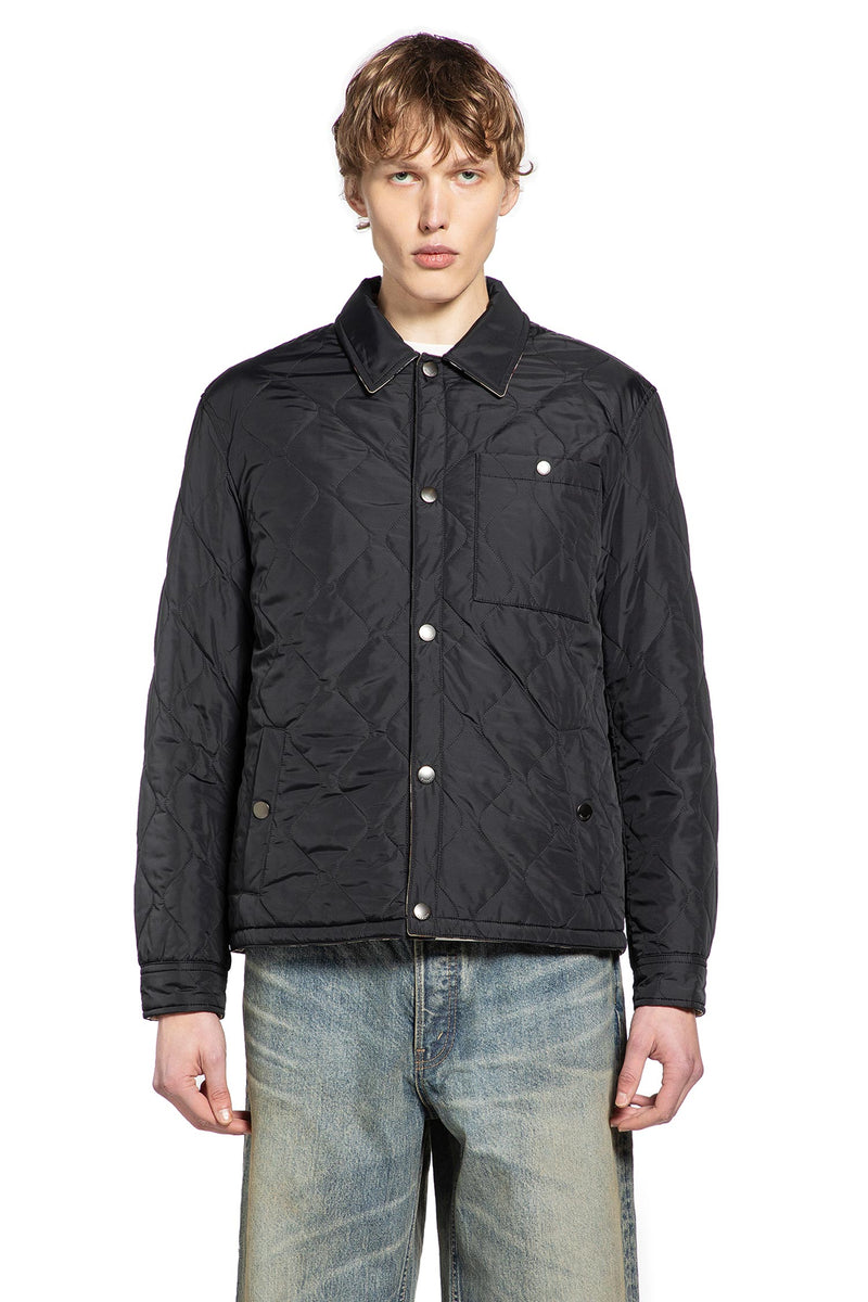 BURBERRY Quilted Nylon Overshirt man