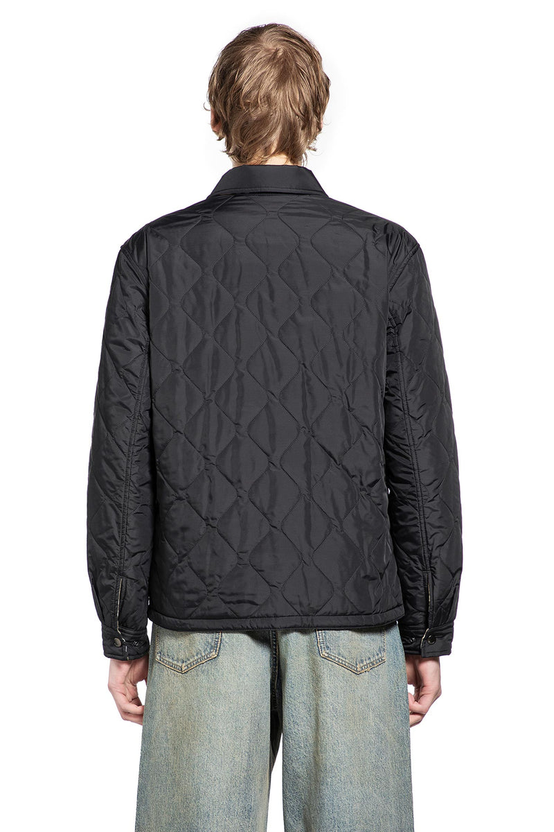 BURBERRY Quilted Nylon Overshirt man