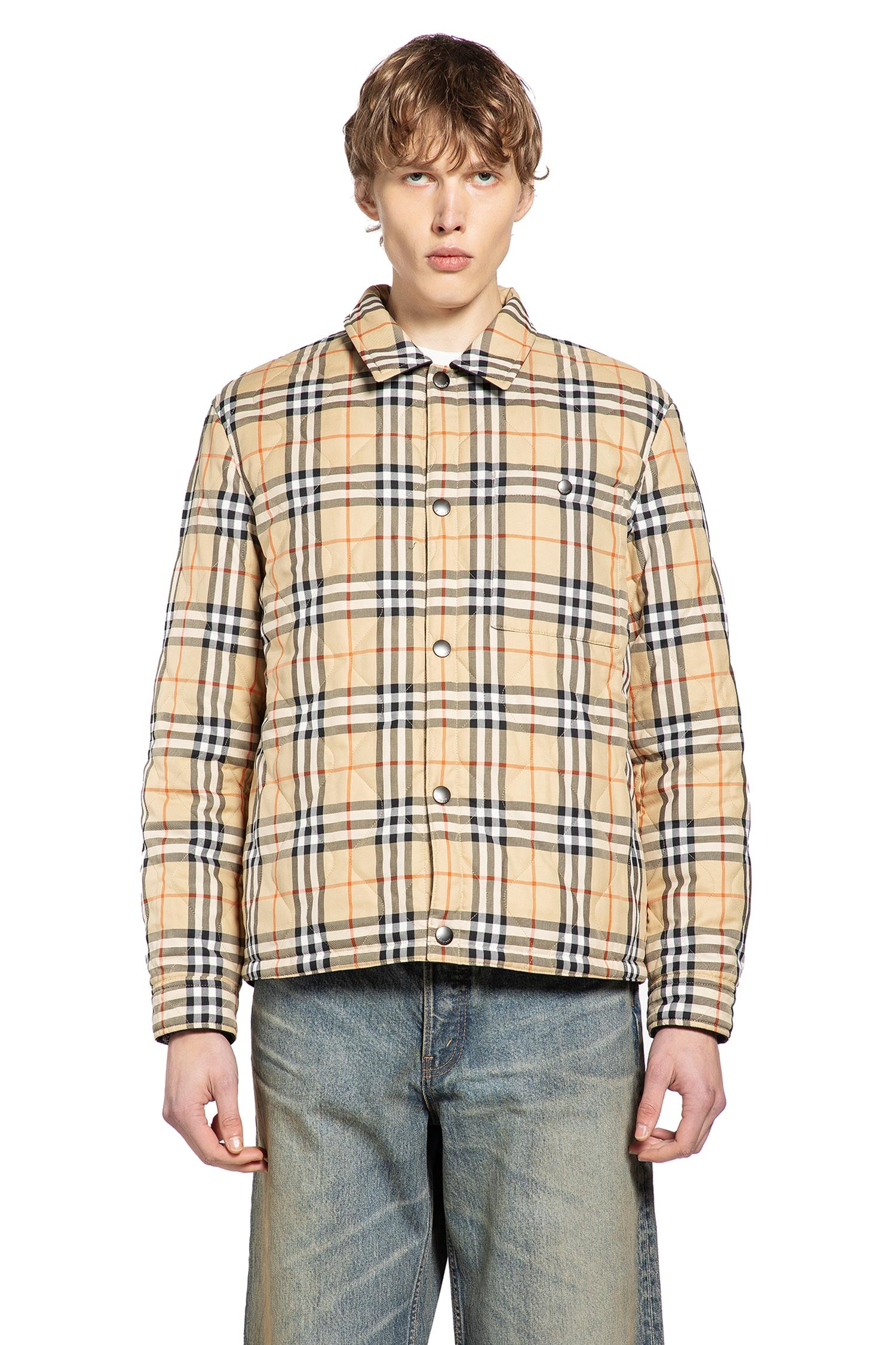 Quilted Nylon Overshirt