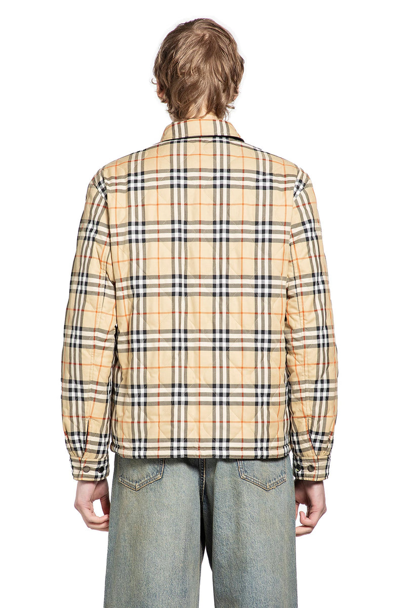 BURBERRY Quilted Nylon Overshirt man