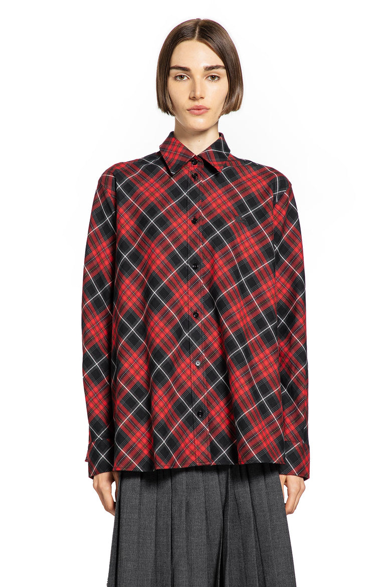 BURBERRY WOMAN RED SHIRTS