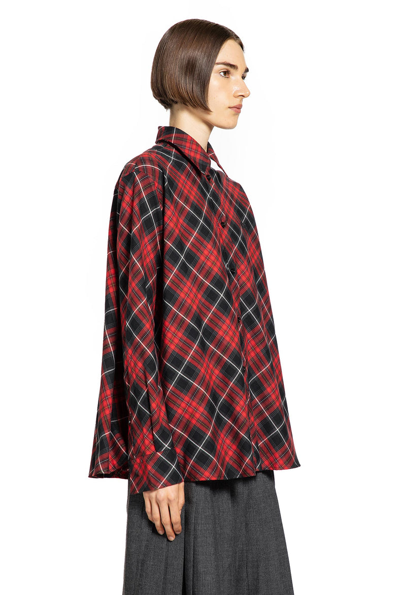 BURBERRY WOMAN RED SHIRTS
