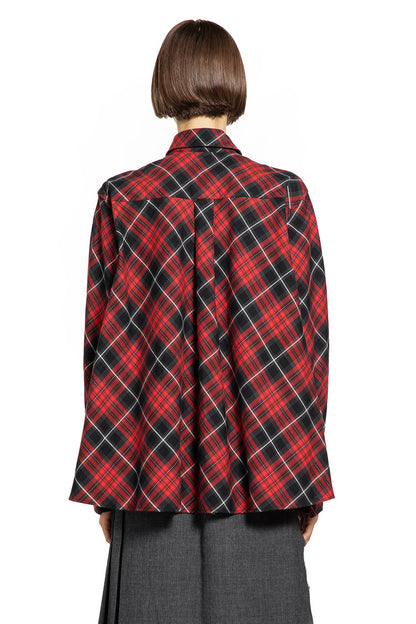 BURBERRY WOMAN RED SHIRTS