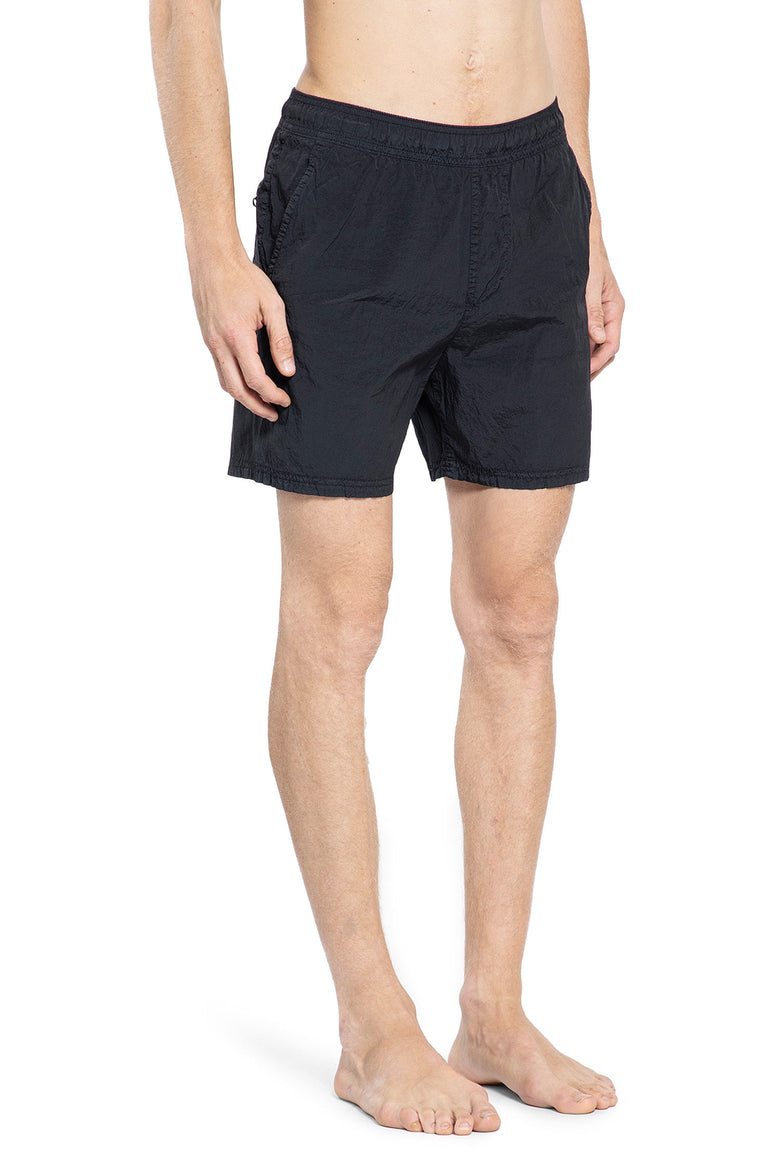 STONE ISLAND MAN BLACK SWIMWEAR