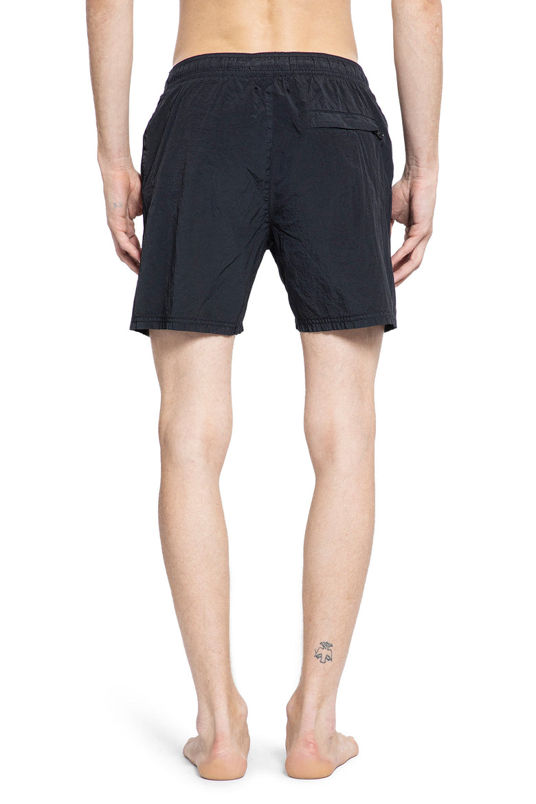 STONE ISLAND MAN BLACK SWIMWEAR