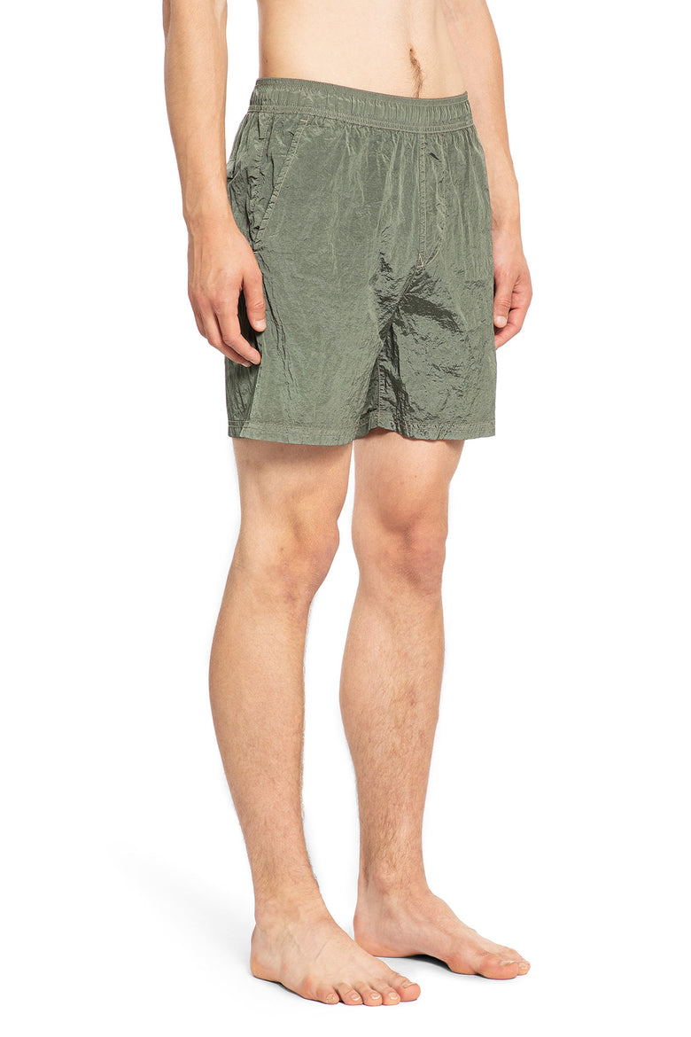 STONE ISLAND MAN GREEN SWIMWEAR