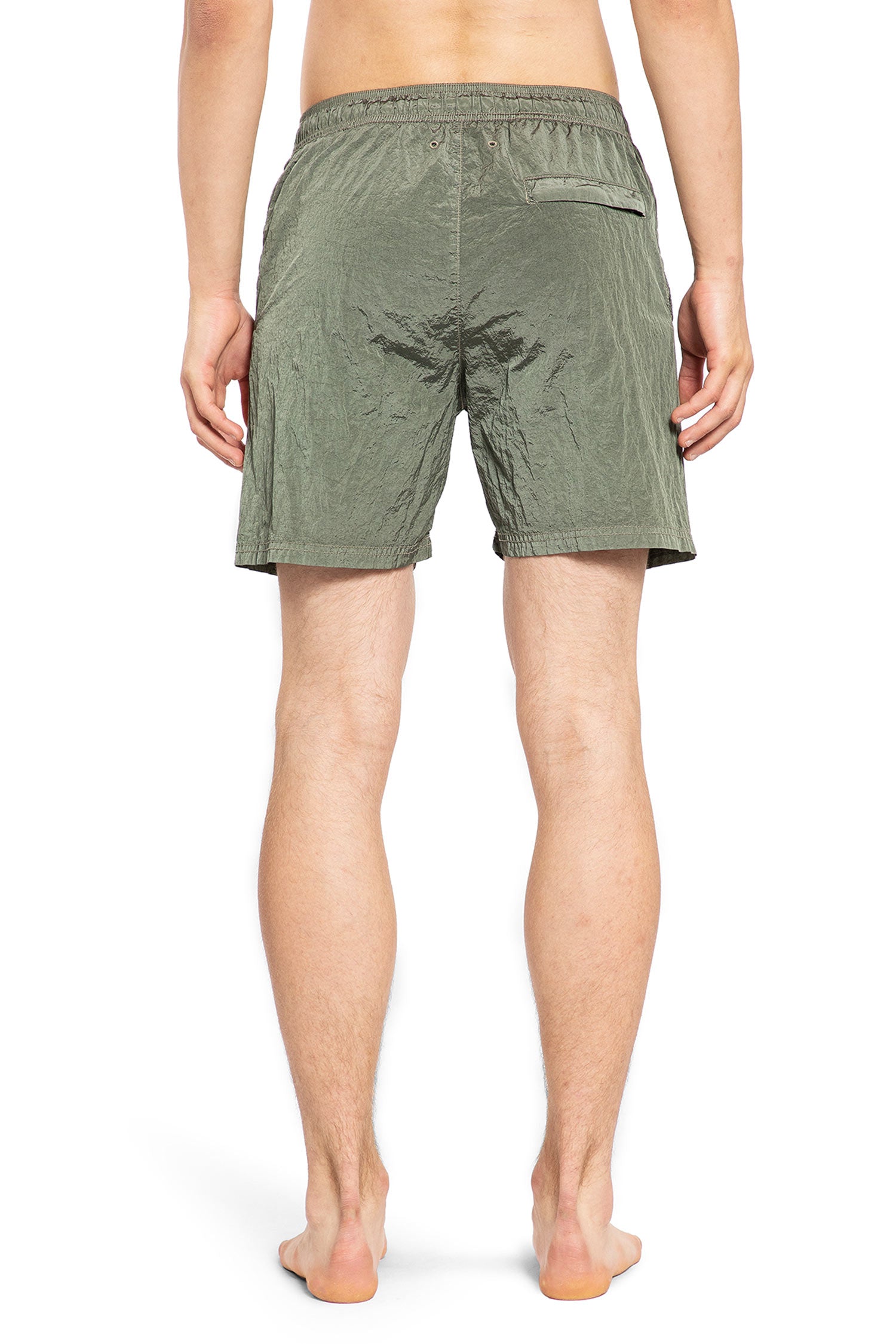 STONE ISLAND MAN GREEN SWIMWEAR