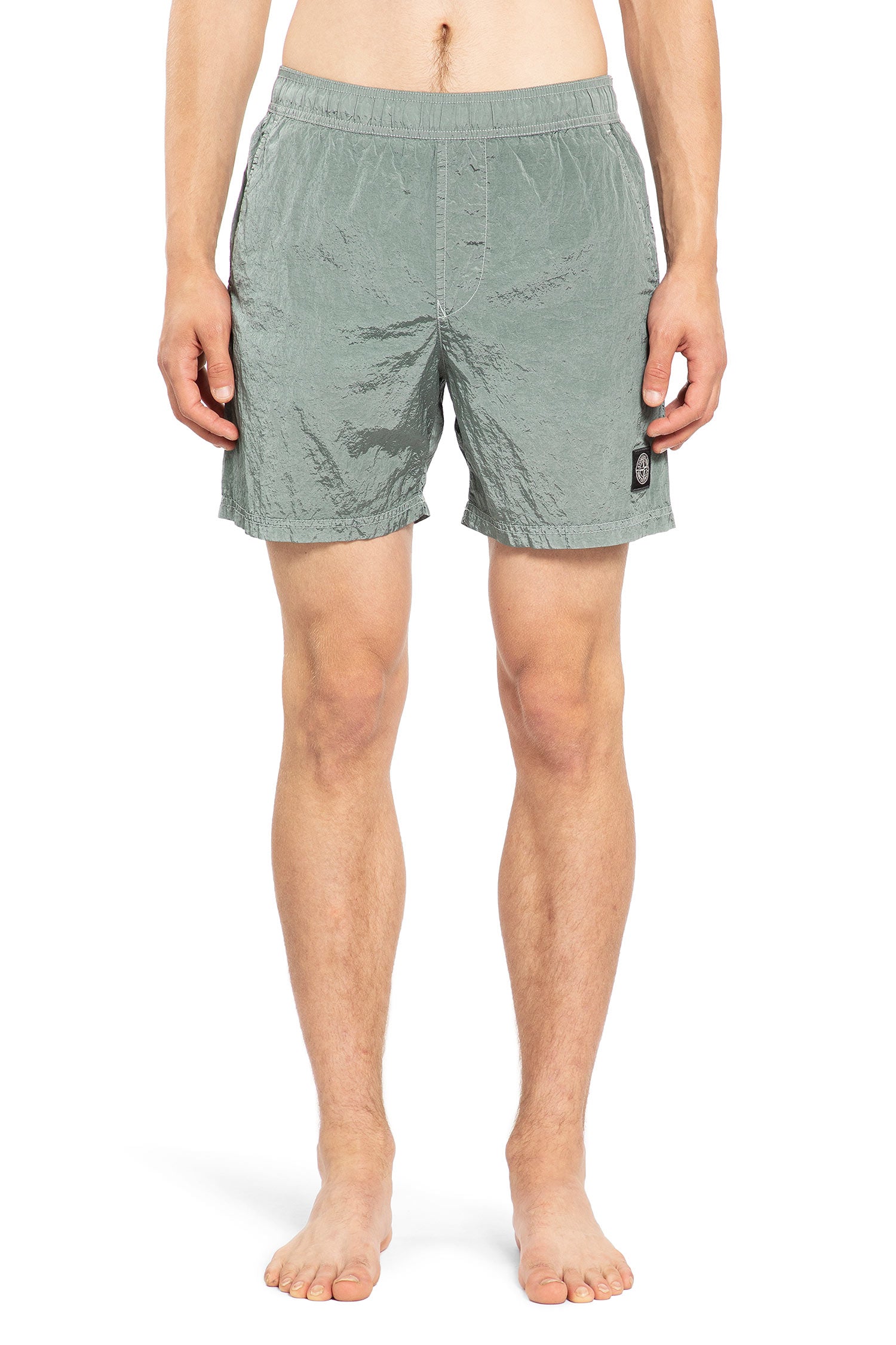 STONE ISLAND MAN GREY SWIMWEAR Antonioli.eu